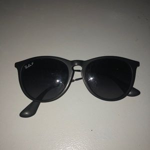 black Erica Rayban sunglasses